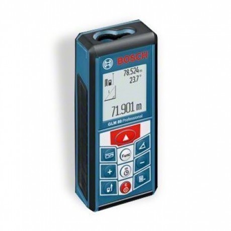 Лазерный дальномер функцией уклономера Bosch GLM 80 + детектор GMS 100
