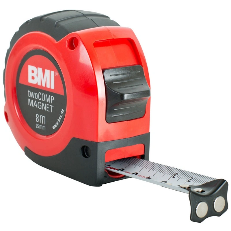 Измерительная рулетка BMI TAPE twoCOMP MAGNETIC 8 M
