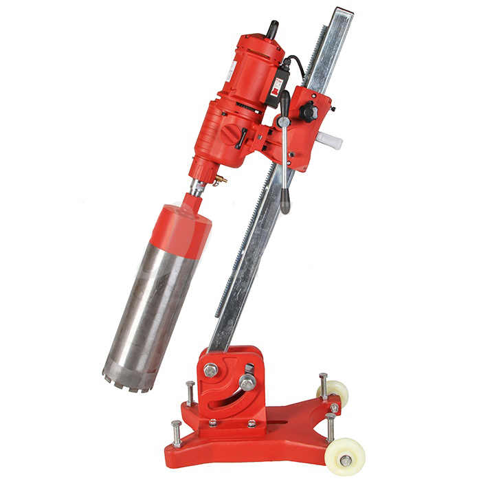 Алмазная сверлильная установка VOLL V-Drill 255N с наклонной стойкой
