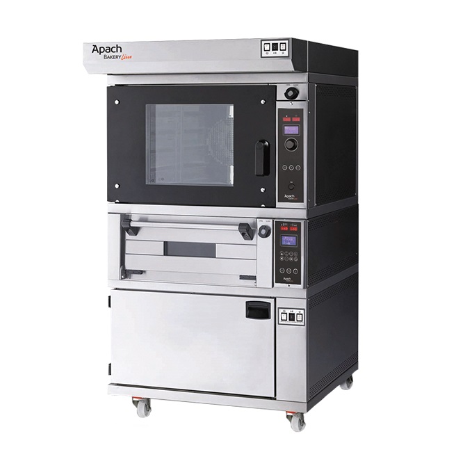 Печь конвекционная с подом с расстойкой APACH BAKERY LINE K5TP DP+E218PA
