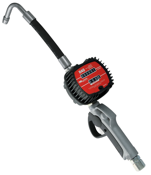 Пистолет для раздачи масла с механическим счётчиком K40 nozzle flex