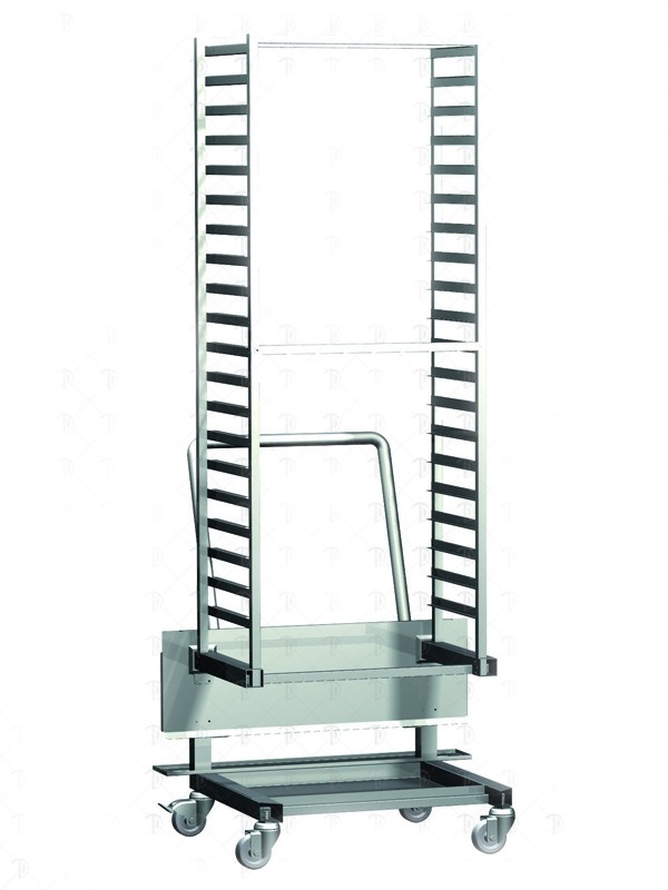 Тележка-шпилька вкатная для печи конвекционной BakerLux XB 1083 и шкафа XL1003 Unox XCB1001
