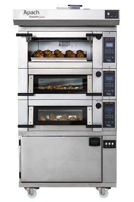 Печь подовая с расстойкой APACH BAKERY LINE E2K4P DPBI-T
