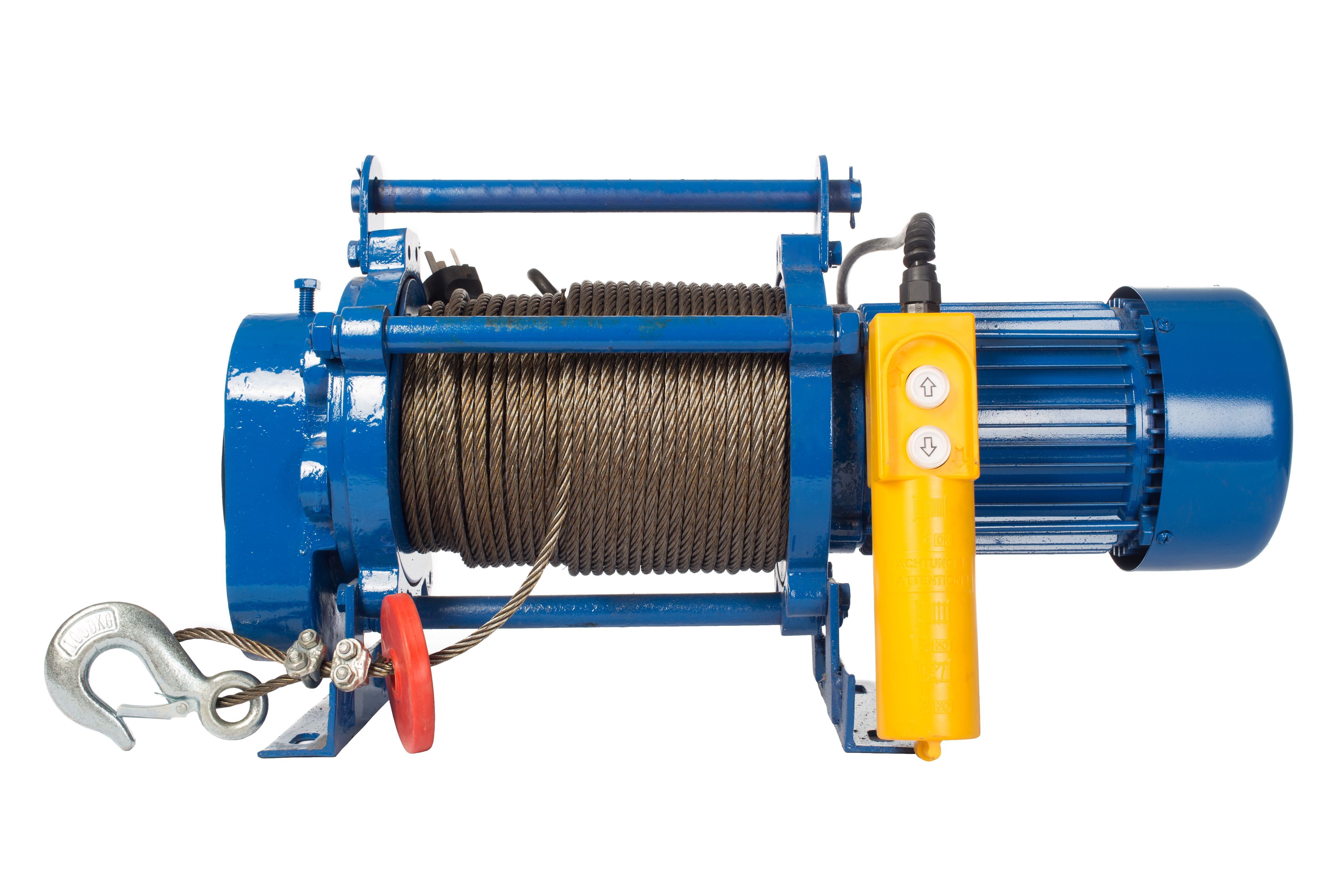 Лебедка TOR CD-300-A (KCD-300 kg, 220В) с канатом 30 м
