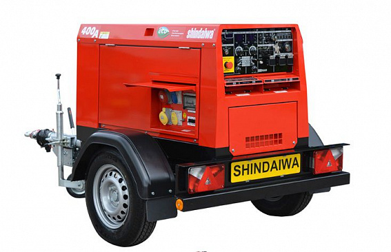 Сварочный агрегат дизельный - SHINDAIWA DGW400DMK/RU
